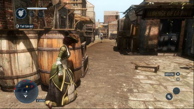 Do not let, the person that you are following, get away - Sequence 1 (part 1) - The storyline - Assassins Creed: Liberation HD - Game Guide and Walkthrough