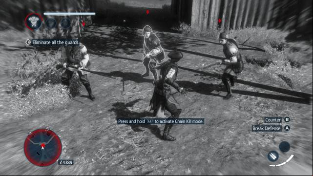 Chain kill uses blades and firearms - Sequence 1 (part 2) - The storyline - Assassins Creed: Liberation HD - Game Guide and Walkthrough