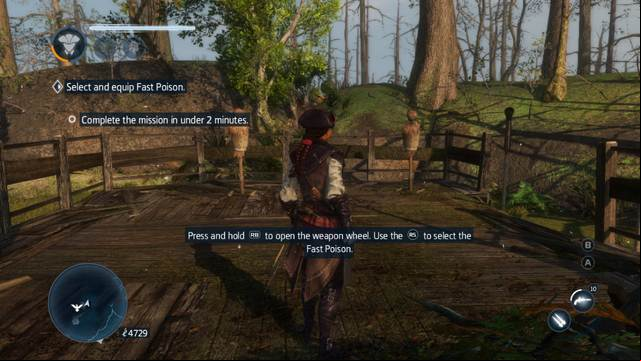 Shoot down the dummies - Sequence 2 - The storyline - Assassins Creed: Liberation HD - Game Guide and Walkthrough
