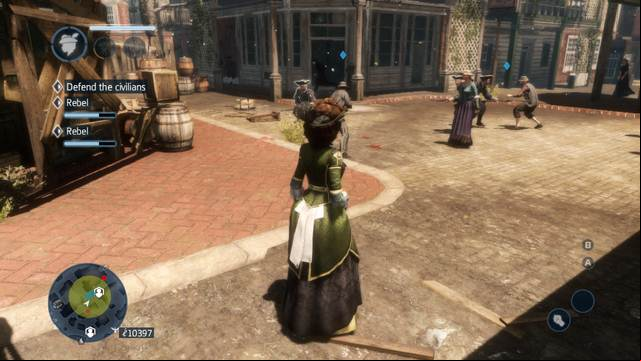 Beat up the opponents with bare fists - Sequence 3 (part 1) - The storyline - Assassins Creed: Liberation HD - Game Guide and Walkthrough