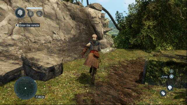 Follow the path to the cliff - Sequence 4 (part 2) - The storyline - Assassins Creed: Liberation HD - Game Guide and Walkthrough