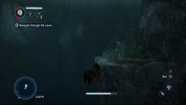 Whenever you swim faster, you lose more air - Sequence 4 (part 2) - The storyline - Assassins Creed: Liberation HD - Game Guide and Walkthrough