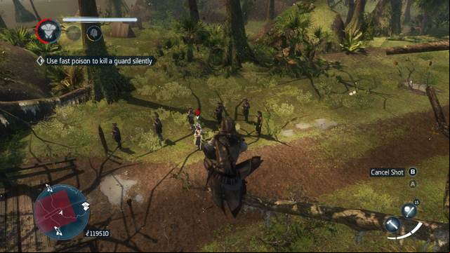 Kill the marked soldier - Sequence 5 - The storyline - Assassins Creed: Liberation HD - Game Guide and Walkthrough