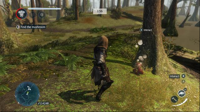Find 3 mushrooms - The remaining missions - Side missions - Assassins Creed: Liberation HD - Game Guide and Walkthrough