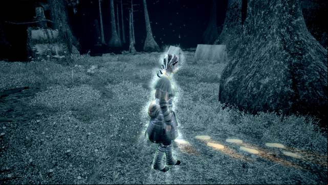 It is difficult to notice footprints on the grass - Detective - Bayou - Character missions - Assassins Creed: Liberation HD - Game Guide and Walkthrough