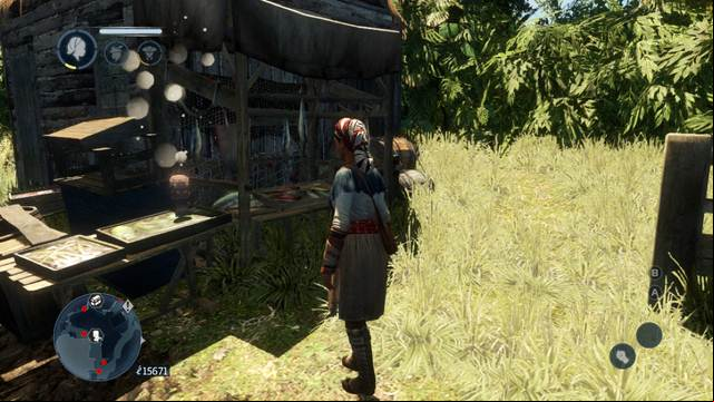 A Mayan Statuette on the table - Main collectibles - Collectibles - Assassins Creed: Liberation HD - Game Guide and Walkthrough