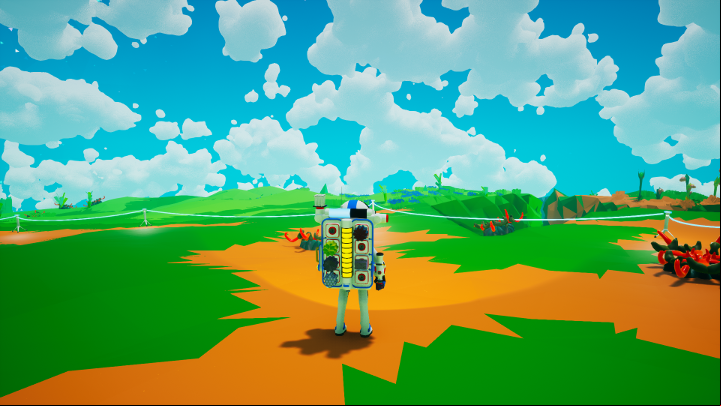 Your backpack has an indicator showing the amount of energy. - Tips for Astroneer beginners - Starting tips - Astroneer Guide