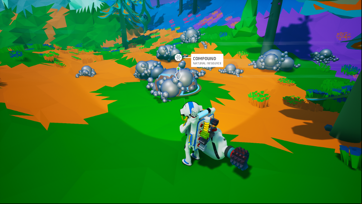 There is a high probability that you will find a Compound deposit near your base. - 5 starting steps in Astroneer - Starting tips - Astroneer Guide