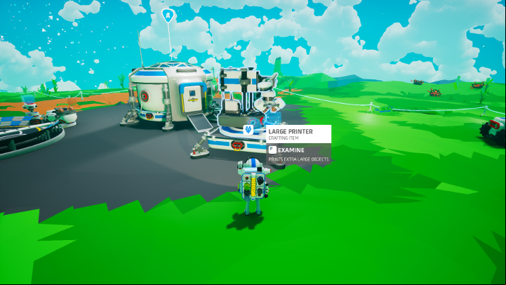 A Large Printer will be useful to you almost throughout the entire game. - 5 starting steps in Astroneer - Starting tips - Astroneer Guide