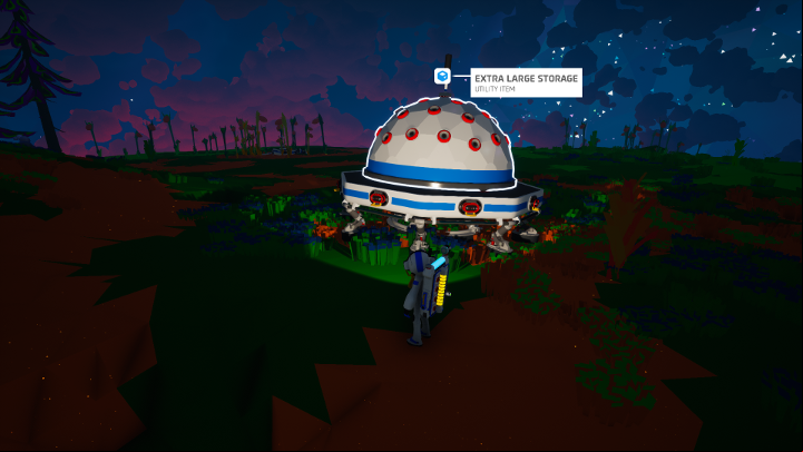 Extra Large Storage is the largest storage container for items. - How to store items in Astroneer? - FAQ - Astroneer Guide