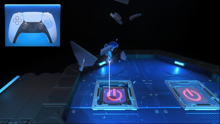 The game will start after a short presentation of the new controller - Astros Playroom: U Plaza - guide, walkthrough description - Walkthrough - Astros Playroom Guide