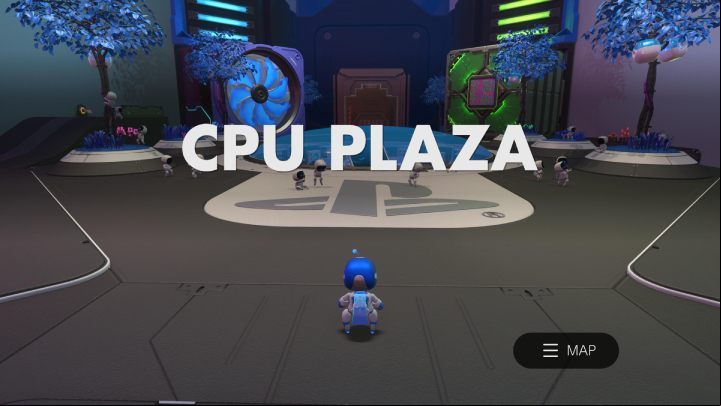 The U Plaza is the focal point of Astro's playroom - Astros Playroom: U Plaza - guide, walkthrough description - Walkthrough - Astros Playroom Guide