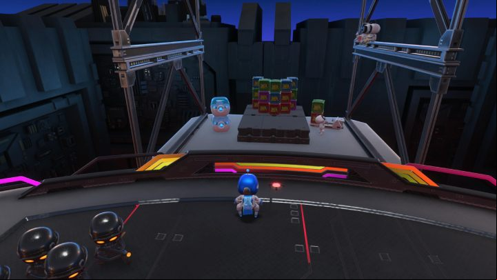 Go towards the rocket - Astros Playroom: Turbo Trial - walkthrough - SSD Highway - Astros Playroom Guide