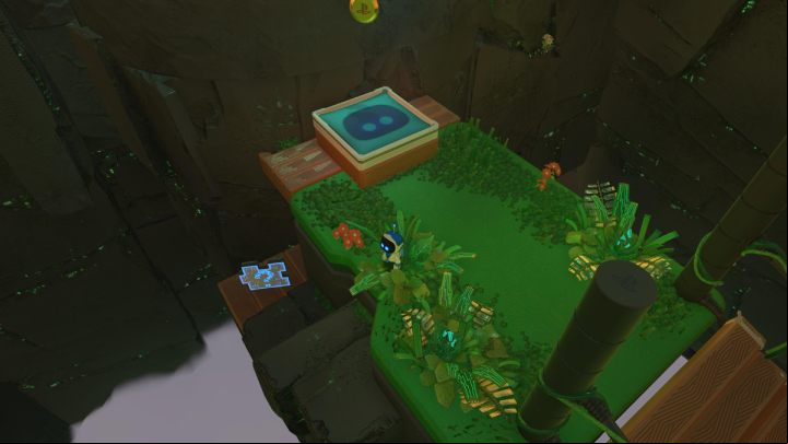 Cross the bridge - Astros Playroom: Renderforest - walkthrough - GPU Jungle - Astros Playroom Guide