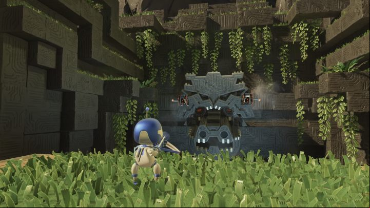 Once you survive the attacks, the dragon will get tired for a moment - Astros Playroom: Raytrace Ruins - boss, how to defeat? - Bosses - Astros Playroom Guide