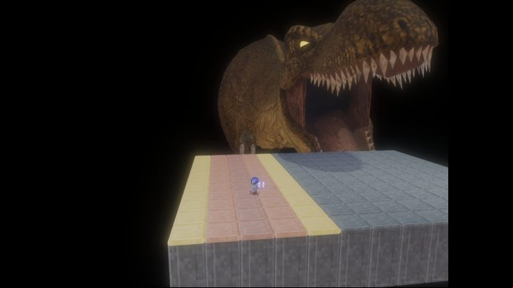 Now you'll face a slightly more difficult task - Astros Playroom: T. Rex - boss, how to defeat? - Bosses - Astros Playroom Guide