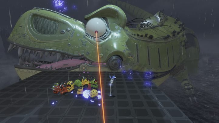 Once again, enemies will start to spawn in the arena - Astros Playroom: T. Rex - boss, how to defeat? - Bosses - Astros Playroom Guide