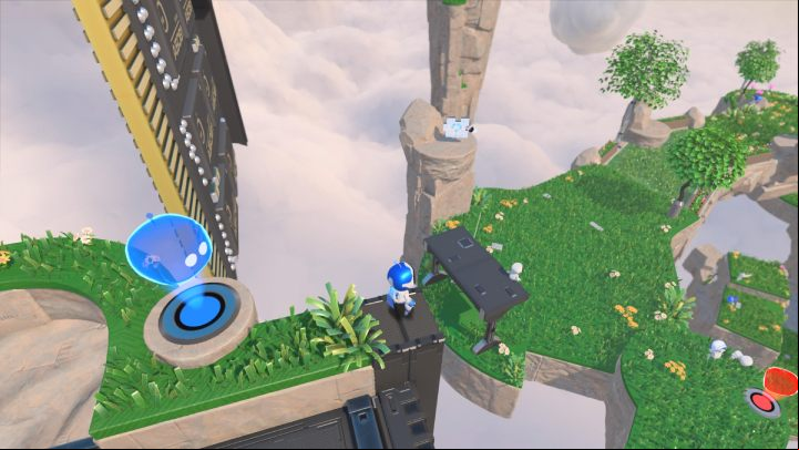 Go to the next checkpoint - Astros Playroom: Gusty Gateway - walkthrough - Memory Meadow - Astros Playroom Guide