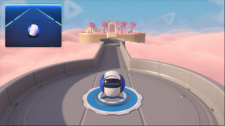 In this outfit, you control the character only using the touchpad - Astros Playroom: Fastlane Fields - walkthrough - Memory Meadow - Astros Playroom Guide