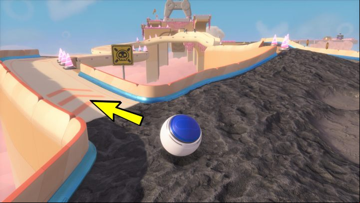 As you continue, take the path on the left - Astros Playroom: Fastlane Fields - walkthrough - Memory Meadow - Astros Playroom Guide