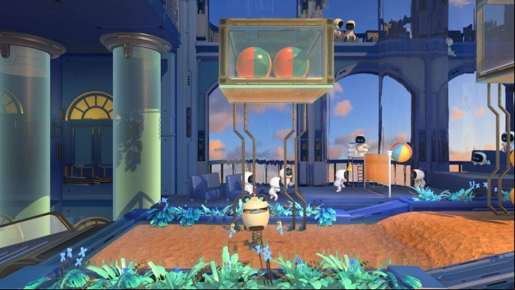 You can get a trophy here - Astros Playroom: Hotel Hopalot - walkthrough - Cooling Springs - Astros Playroom Guide