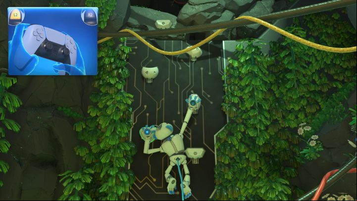 Pull the wires from the floor - Astros Playroom: Teraflop Treetops - walkthrough - GPU Jungle - Astros Playroom Guide