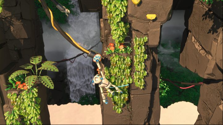 Then grab the handles on the right side - Astros Playroom: Mt. Motherboard - walkthrough - GPU Jungle - Astros Playroom Guide