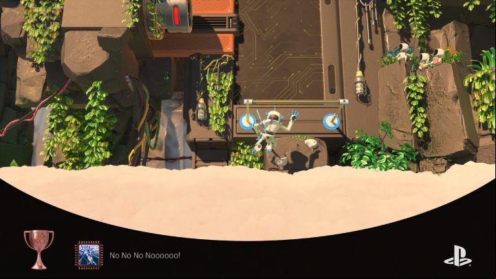 Grab the pole and continue climbing - Astros Playroom: Mt. Motherboard - walkthrough - GPU Jungle - Astros Playroom Guide