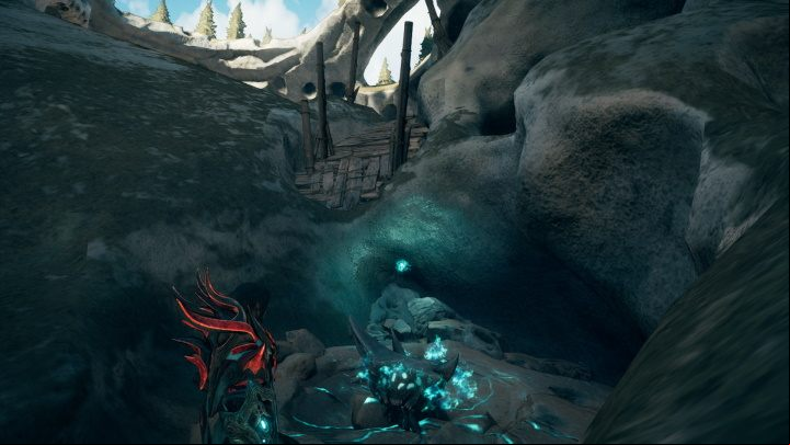 You'll find the Anvil #28 by the old wooden path - Atlas Fallen: All Anvils - Secrets and Finds - Atlas Fallen Guide