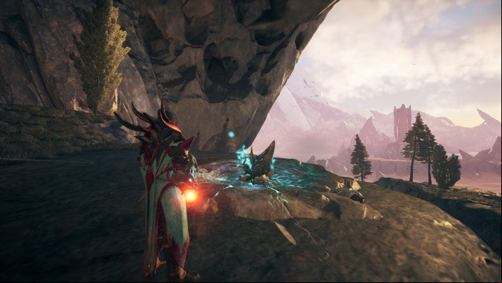 Anvil #40 is on a small hill in the Caves - Atlas Fallen: All Anvils - Secrets and Finds - Atlas Fallen Guide