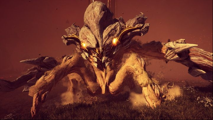 Dromur is the Watchtower Guardian of south Wildlands - Atlas Fallen: All Bosses - Basics - Atlas Fallen Guide