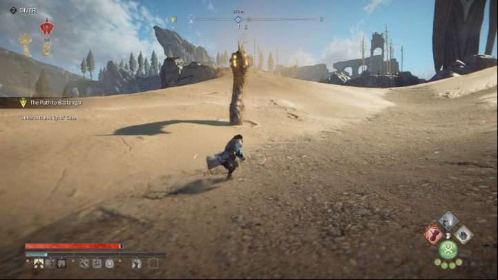 During fights with tougher opponents, pay attention to a drawing of their body appearing in the top left corner of the screen - Atlas Fallen: Beginners Guide - Basics - Atlas Fallen Guide