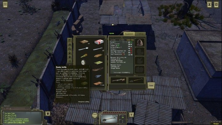 1 - How to put armor on the hero? - Armament - ATOM RPG Guide