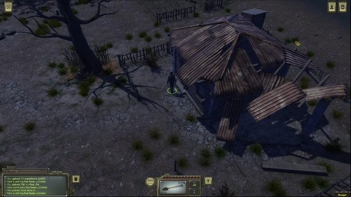 Find an abandoned cabin on the right side of Ostradnoye - How do I get the first firearm? - Armament - ATOM RPG Guide