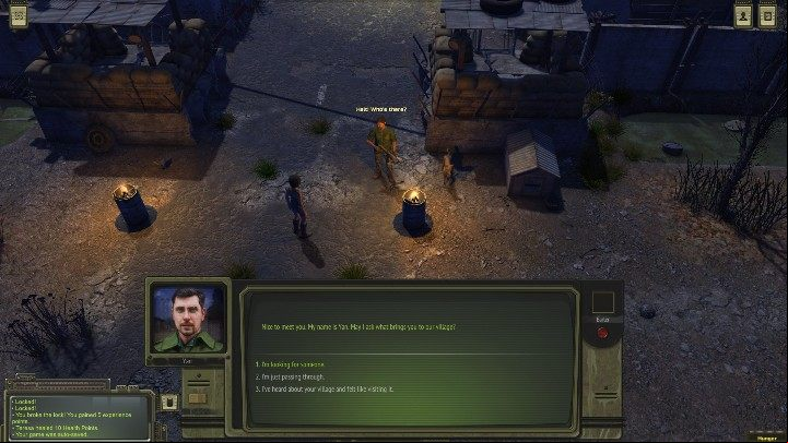 Before you enter the city, talk to a man standing at the gate - Otradnoye - ATOM RPG Walkthrough - Walkthrough - ATOM RPG Guide