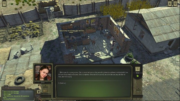 You can also talk to Katya at the bar - Otradnoye - ATOM RPG Walkthrough - Walkthrough - ATOM RPG Guide
