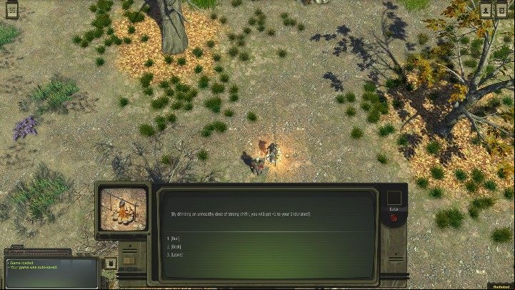To cook your food, visit the nearest campfire - What about food in ATOM RPG? - Starting tips - ATOM RPG Guide