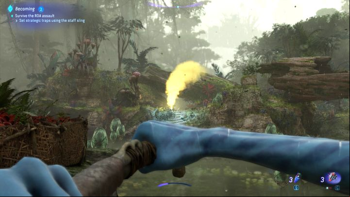 2 - Avatar Frontiers of Pandora: How to survive RDA assault in Becoming quest? - FAQ - Avatar Frontiers of Pandora Guide