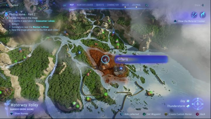 83 - Avatar Frontiers of Pandora: All Bellsprigs - Kinglor Forest - Secrets and Collectibles - Avatar Frontiers of Pandora Guide