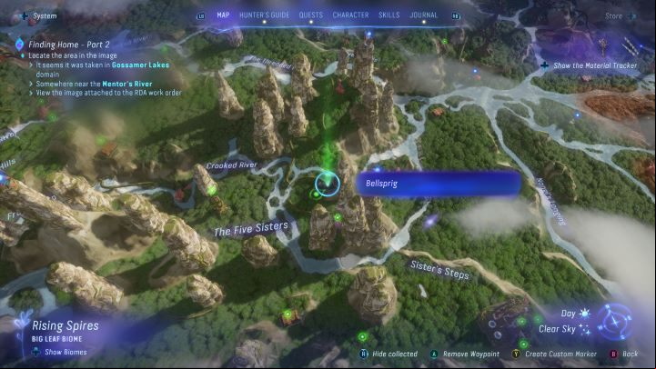 70 - Avatar Frontiers of Pandora: All Bellsprigs - Kinglor Forest - Secrets and Collectibles - Avatar Frontiers of Pandora Guide