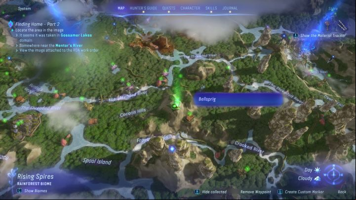 60 - Avatar Frontiers of Pandora: All Bellsprigs - Kinglor Forest - Secrets and Collectibles - Avatar Frontiers of Pandora Guide