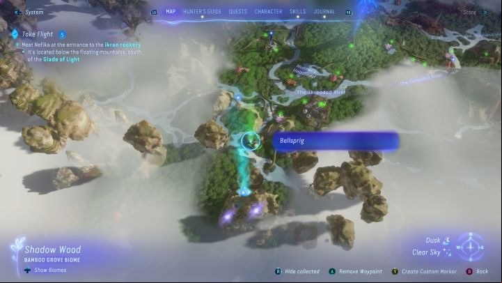 16 - Avatar Frontiers of Pandora: All Bellsprigs - Kinglor Forest - Secrets and Collectibles - Avatar Frontiers of Pandora Guide