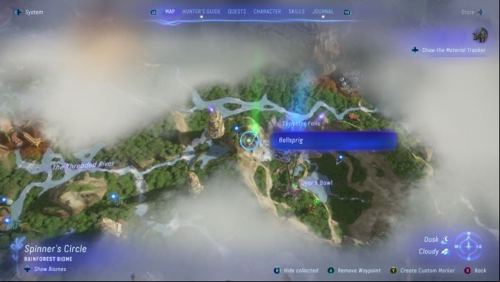 1 - Avatar Frontiers of Pandora: All Bellsprigs - Kinglor Forest - Secrets and Collectibles - Avatar Frontiers of Pandora Guide