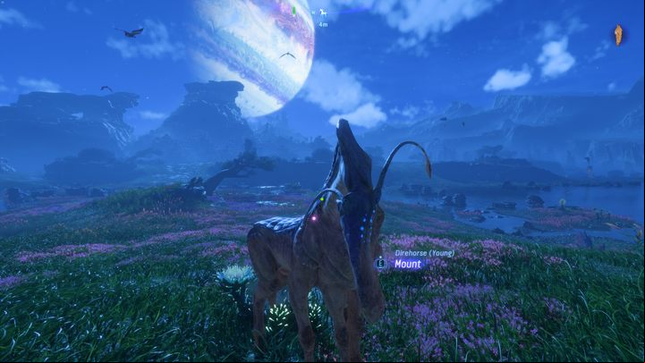 Same as with Ikran, you first need to gain the animal's trust - Avatar Frontiers of Pandora: How to use mounts? - FAQ - Avatar Frontiers of Pandora Guide
