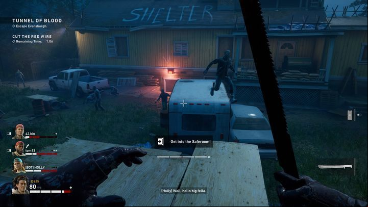 Shooting zombies is great, but do not get distracted from your main goal, which is getting to the safe room - Back 4 Blood: Beginners guide - Basics - Back 4 Blood game guide
