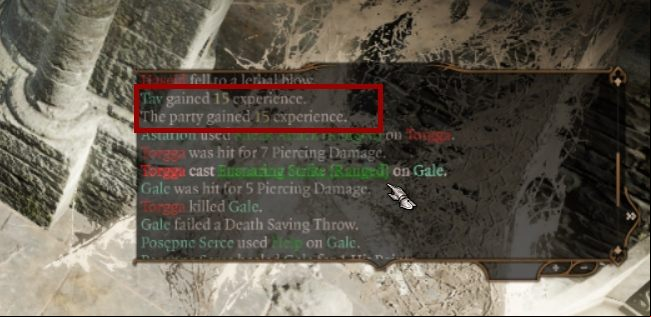 However, you must bear in mind that this list is confined to a particular session - Baldurs Gate 3: How to gain experience points? - Character & party development - Baldurs Gate 3 Guide, Walkthrough