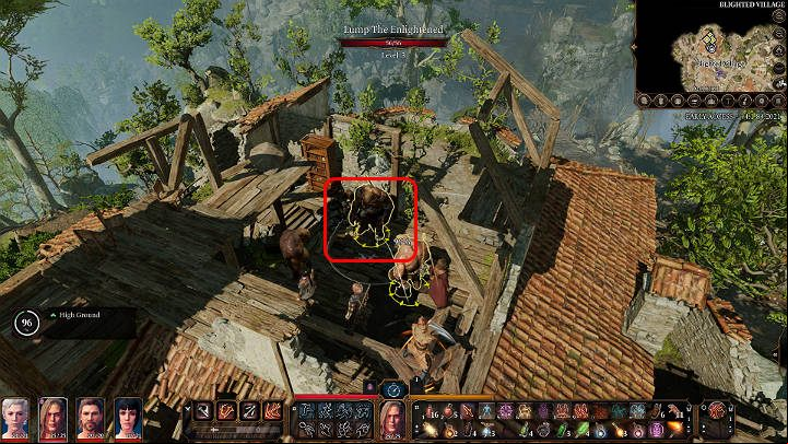 He's capable of spellcasting, making him very dangerous - Baldurs Gate 3: Lump The Enlightened - how to beat? - Bosses and difficult fights - Baldurs Gate 3 Guide, Walkthrough