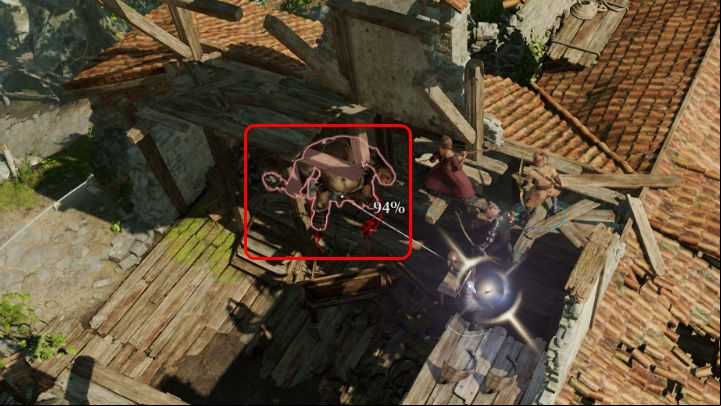 Once he's down, focus on one of this guards - Baldurs Gate 3: Lump The Enlightened - how to beat? - Bosses and difficult fights - Baldurs Gate 3 Guide, Walkthrough