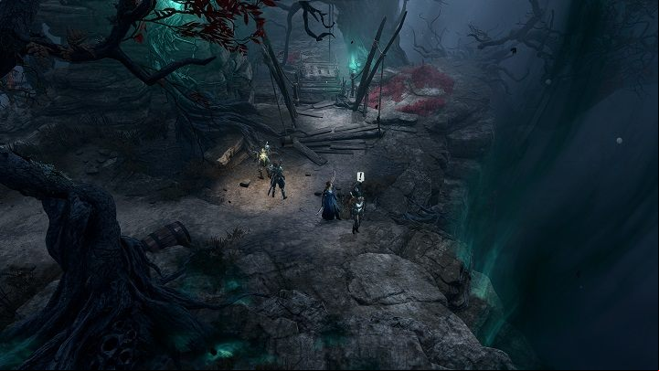 Go across the bridge to soon trigger a cutscene, and then a battle - Baldurs Gate 3: Reach the Moonrise Towers in BG3 - Act 2 - Baldurs Gate 3 Guide, Walkthrough