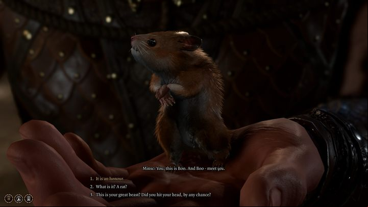 Cleansed from the influence of the Absolute, the Ranger will get back to his senses, but a moment later he will run away in search of his furry friend - Baldurs Gate 3: How to recruit Minsc? - Party - Baldurs Gate 3 Guide, Walkthrough